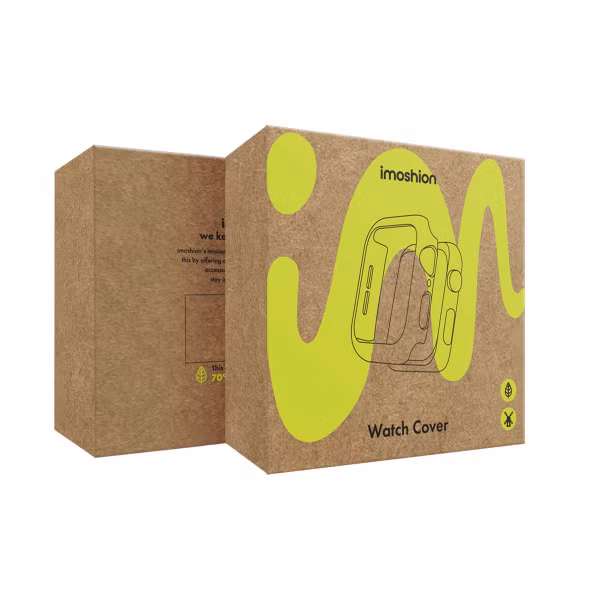 imoshion Full Cover Hardcase Apple Watch 1 / 2 / 3 - 38 mm - Zwart