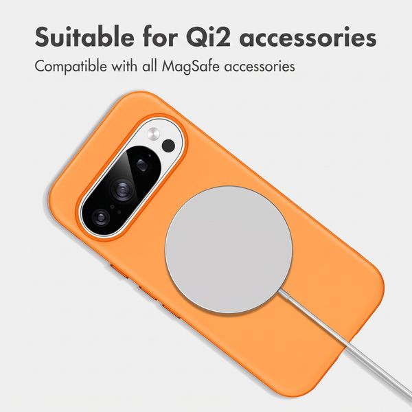 imoshion Colour Case with Thin MagSafe Ring Google Pixel 11 / 11 Pro / 10 / 10 Pro - Orange