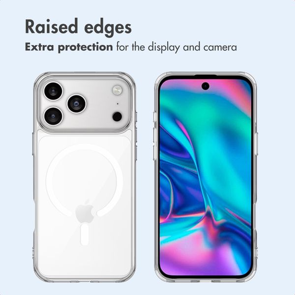 imoshion Protective Back Cover with MagSafe Apple iPhone 17 Pro Max - Transparent
