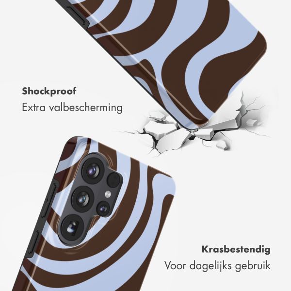 Selencia Vivid Backcover Samsung Galaxy S26 Ultra - Dream Swirl Chocolate