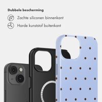 Selencia Vivid Backcover met MagSafe Apple iPhone 14 - Happy Dots Digital Sky