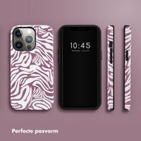 Selencia Vivid Backcover Apple iPhone 13 Pro - Trippy Swirl Dark Rose