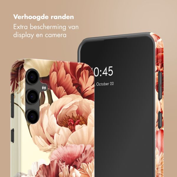 Selencia Vivid Backcover Samsung Galaxy S24 FE - Vintage Peony