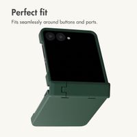 imoshion Colour Back Cover with Stand Samsung Galaxy Z Flip 8 - Dark Green