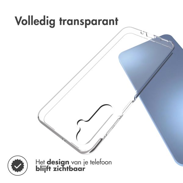 Accezz Clear Backcover Samsung Galaxy A16 - Transparant