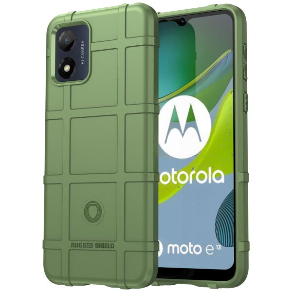 imoshion Rugged Shield Backcover Motorola Moto E13 - Groen