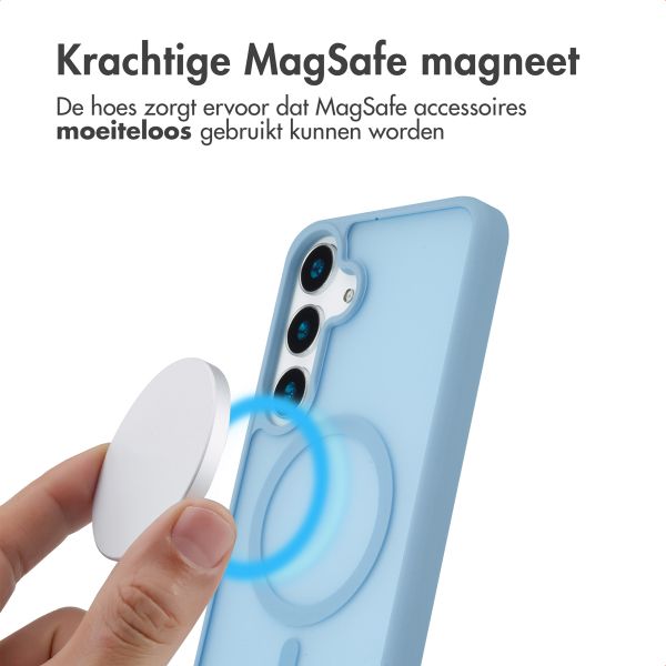 imoshion Color Guard Backcover met MagSafe Samsung Galaxy S25 Plus - Lichtblauw