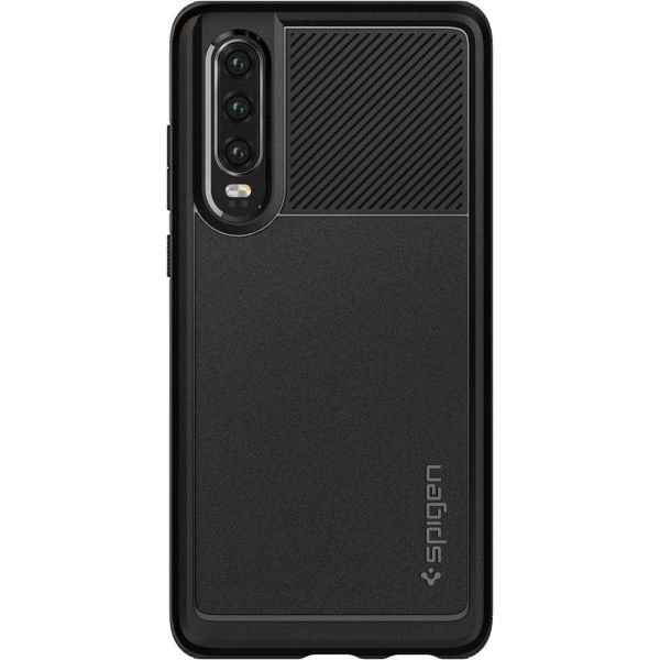 Spigen Rugged Armor Backcover Huawei P30 - Zwart