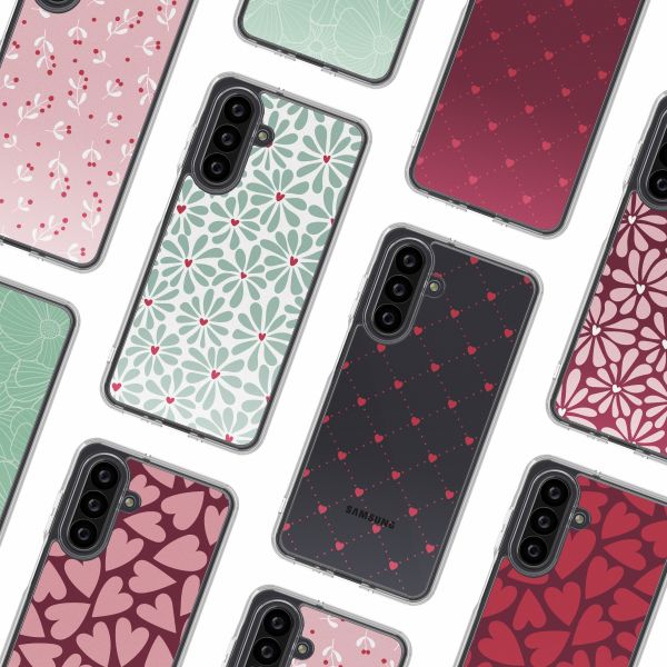 imoshion Design hoesje Samsung Galaxy A26 - Bloom Love Sage Green