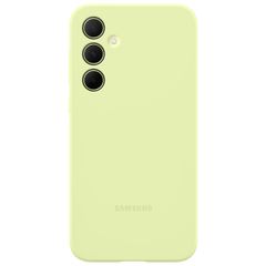 Samsung Originele Silicone Backcover Samsung Galaxy A35 - Lime