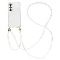 imoshion Backcover met Telefoonkoorden Samsung Galaxy S26 - Parels