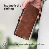 imoshion Luxe Bookcase Samsung Galaxy Z Fold 8 Ultra - Donkerbruin