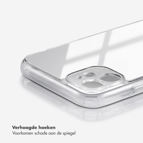 Selencia Mirror Backcover Apple iPhone 11 - Zilver