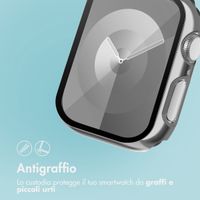 imoshion Full Cover Shiny Hardcase Apple Watch 7 / 8 / 9 - 45 mm - Zilver