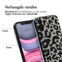 imoshion Design hoesje Apple iPhone 11 - Leopard Transparent