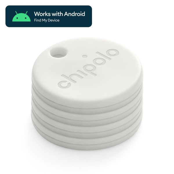 Chipolo ONE Point - Bluetooth tracker voor Android - 4 pack - Wit