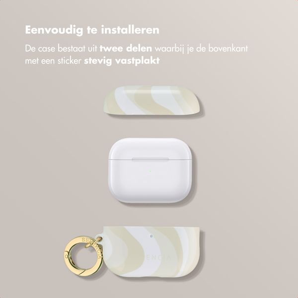 Selencia Vivid Case Apple AirPods Pro 3 - Desert Waves Beige