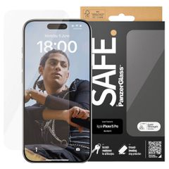 SAFE by PanzerGlass Ultra-Wide Fit Screenprotector iPhone 15 Pro