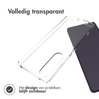 Accezz Clear Backcover Sony Xperia 1 V - Transparant