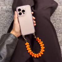 Selencia Lova Hartjes Polskoord - Orange