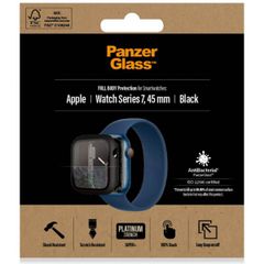 PanzerGlass Full Body Case Apple Watch Series 7 / 8 / 9 (45 mm) - Zwart