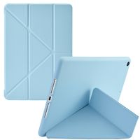 imoshion Origami Bookcase iPad 9 (2021) 10.2 inch / iPad 8 (2020) 10.2 inch / iPad 7 (2019) 10.2 inch - Lichtblauw