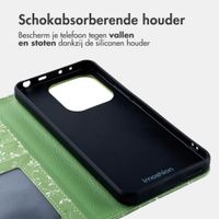 imoshion Design Bookcase Xiaomi Redmi Note 14 (4G) - Green Flowers