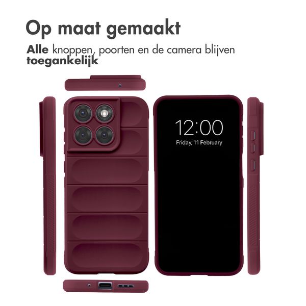 imoshion EasyGrip Backcover Motorola Edge 70 Fusion - Aubergine
