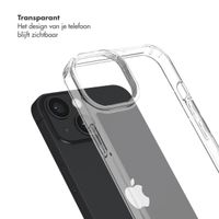 Selencia Backcover met afneembare haakjes Apple iPhone 14 - Transparant