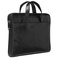 dbramante1928 Silkeborg Laptoptas 16 inch - Echt leer - Black