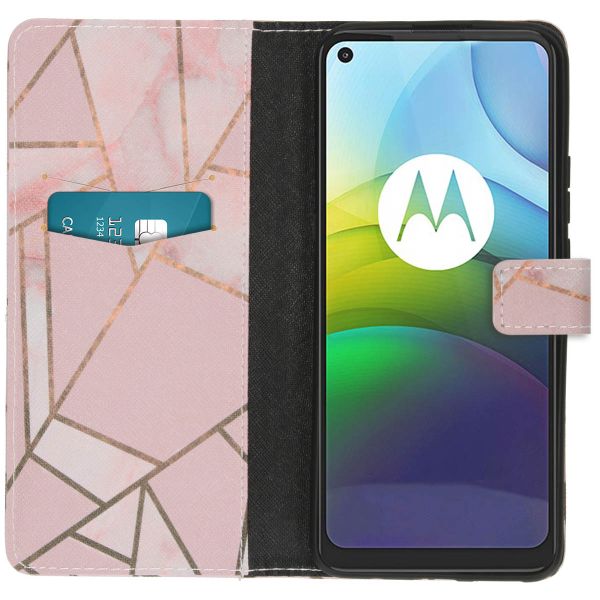 imoshion Design Softcase Bookcase Motorola Moto G9 Power