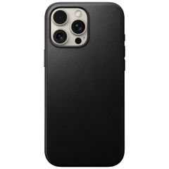 Nomad Modern Leather Case iPhone 16 Pro Max - Black