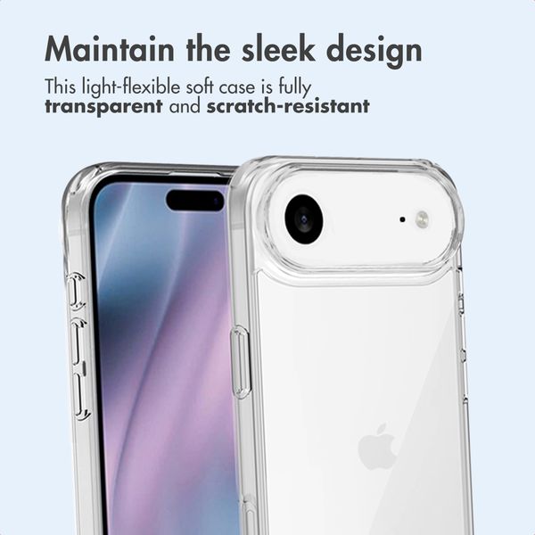 imoshion Protective Back Cover Apple iPhone Air - Transparent