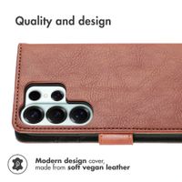 imoshion Luxury Bookcase Samsung Galaxy S26 Ultra - Brown