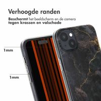 imoshion Design hoesje Apple iPhone 15 Plus - Black Marble