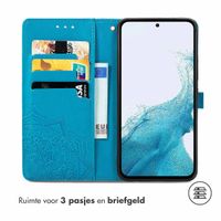 imoshion Mandala Bookcase Samsung Galaxy A54 (5G) - Turquoise