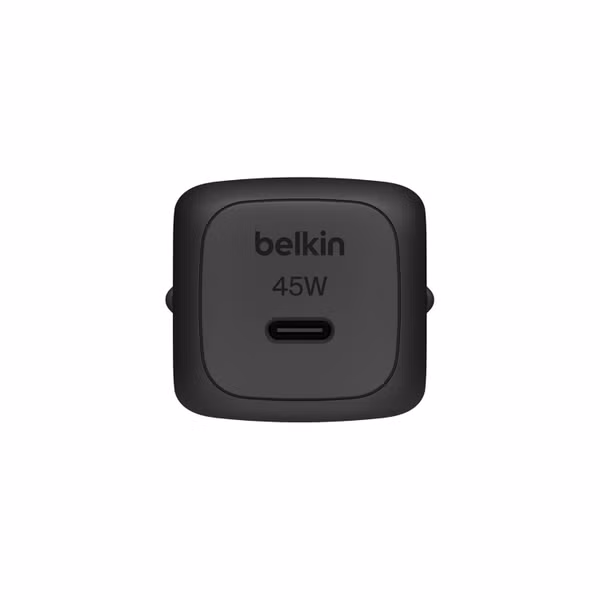 Belkin BoostCharge Compacte USB-C oplader 45W met USB-C naar USB-C kabel - 1 meter - Zwart
