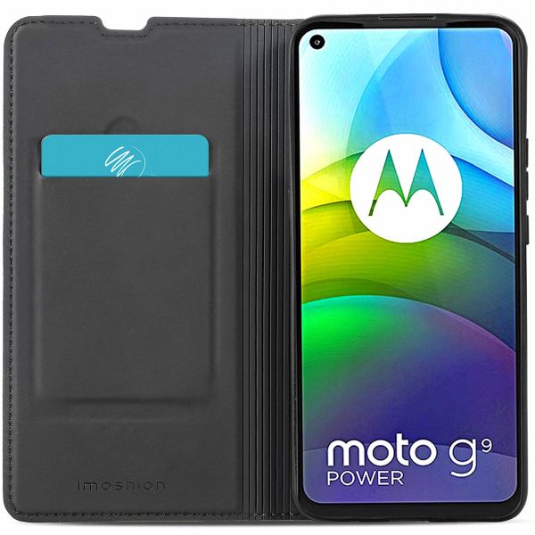 imoshion Slim Folio Bookcase Motorola Moto G9 Power - Donkerblauw