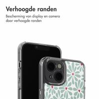 imoshion Design hoesje Apple iPhone 14 - Bloom Love Sage Green