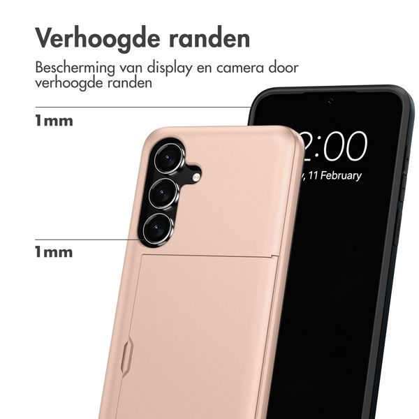 imoshion Backcover met pasjeshouder Samsung Galaxy S26 FE - Rose Gold