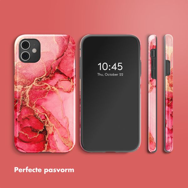 Selencia Vivid Tough Backcover iPhone 11 - Rosy Marble