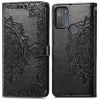 imoshion Mandala Bookcase Motorola Moto G50 - Zwart