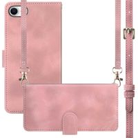 imoshion Bookcase with Strap Apple iPhone SE (2022 / 2020) / 8 / 7 - Pink