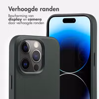 Accezz MagSafe Leather Backcover Apple iPhone 14 Pro - Cedar Green