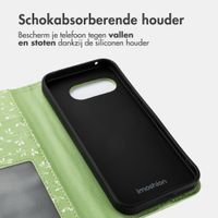 imoshion Design Bookcase Google Pixel 9A - Green Flowers