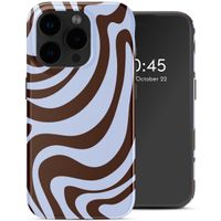 Selencia Vivid Backcover Apple iPhone 15 Pro - Dream Swirl Chocolate