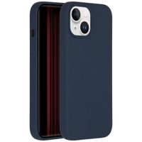 Accezz Liquid Silicone Back Cover with MagSafe Apple iPhone 15 - Dark Blue