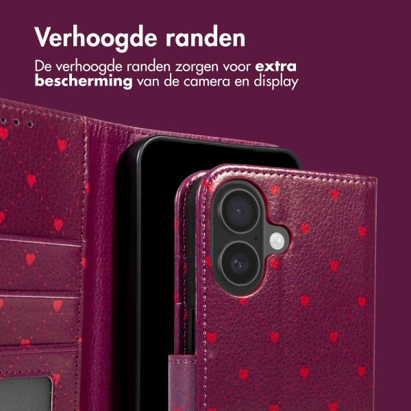 imoshion Design Bookcase Apple iPhone 17 - Crush Check Coral Dust