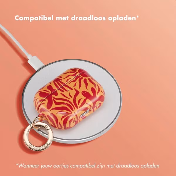 Selencia Vivid Case  Apple AirPods Pro 2 - Tropical Vibes Apricot