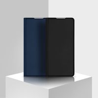 Dux Ducis Slim Softcase Bookcase Oppo A52 / A72 / A92 - Zwart